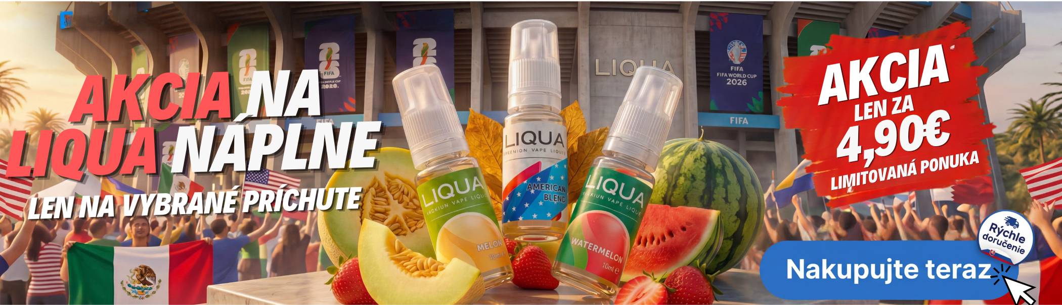 Liqua Náplne Akcia