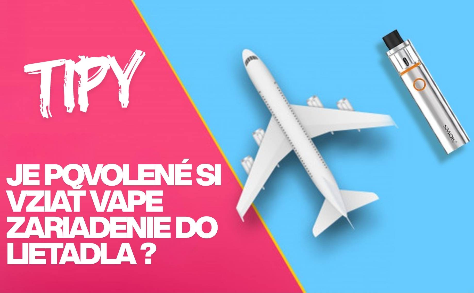 Môžem si zobrať vapu do lietadla